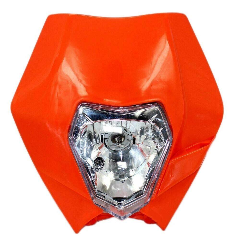 Rec Reg Head Tail Light kit For KTM 125 250 350 450 EXC-F XCF ORANGE - TDRMOTO