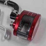 Universal Red CNC Motorcycle Front Brake Clutch Tank Master Cylinder Fluid Oil Reservoir Cup for Suzuki Yamaha Honda Kawasaki - TDRMOTO