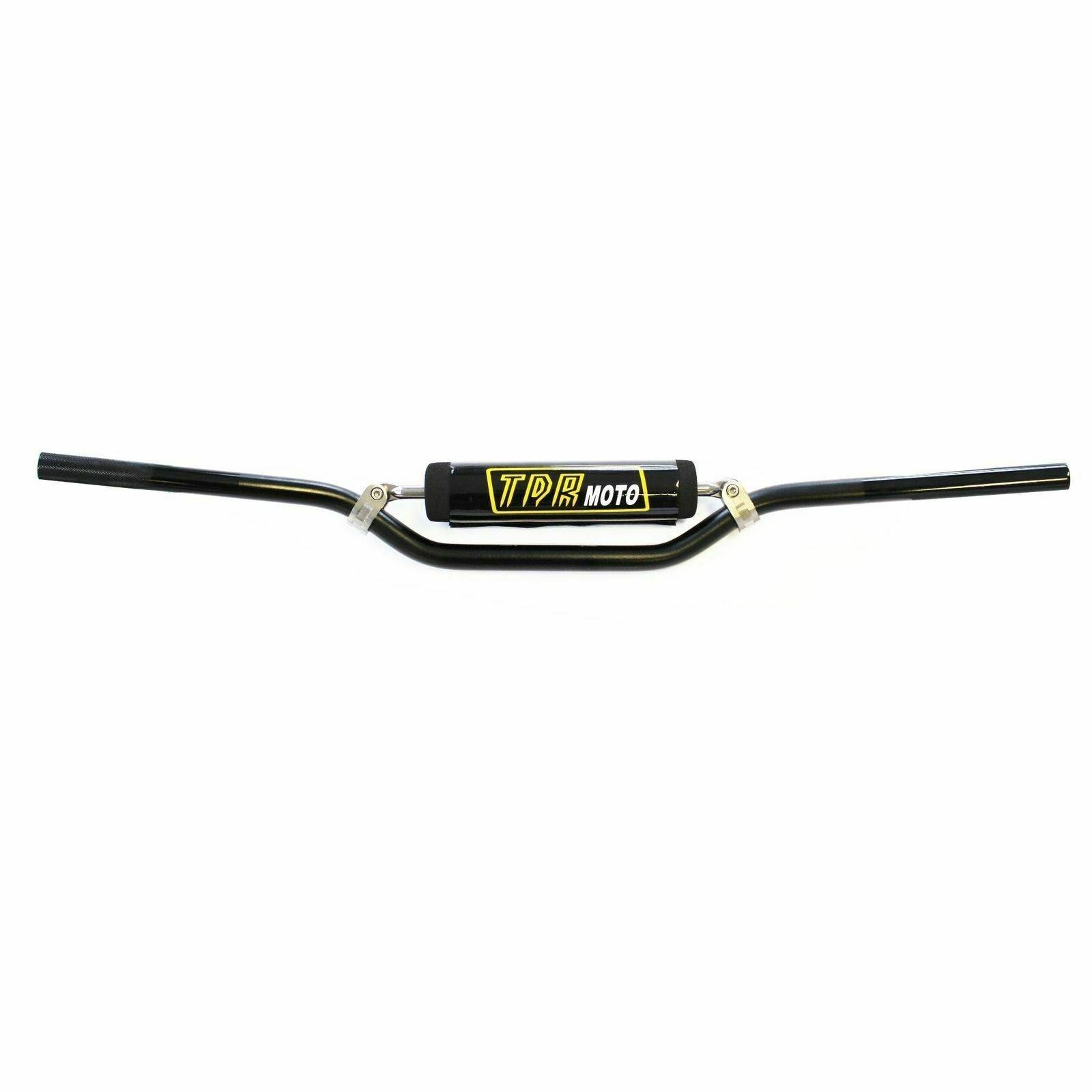 7/8" 22mm Universal Fit Low Rise Handlebar + Hand Grips For Dirt Bike Motorcycle Motocross Off Road - TDRMOTO