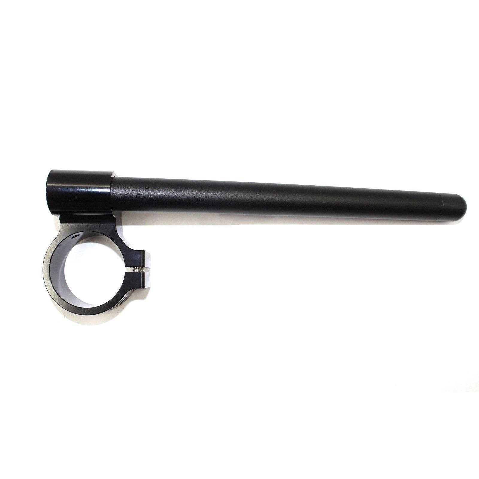 1" Raised Riser Clip-On ClipOns Handlebar Universal Fits 35mm Forks CAFE RACER - TDRMOTO
