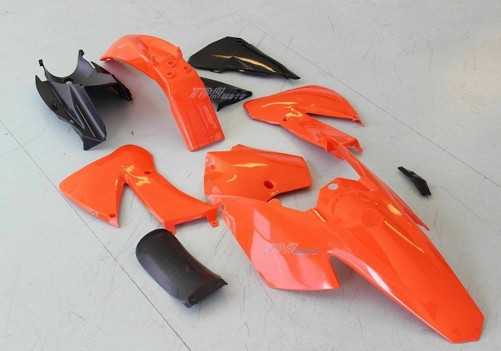 For Chinese Style Pit/Dirt Bike KTM250 Plastics Fender Fairing Body Cover -ORG - TDRMOTO