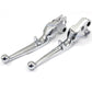 Chrome Front Brake Clutch Levers For Harley Davidson Sportster Softail Heritage - TDRMOTO
