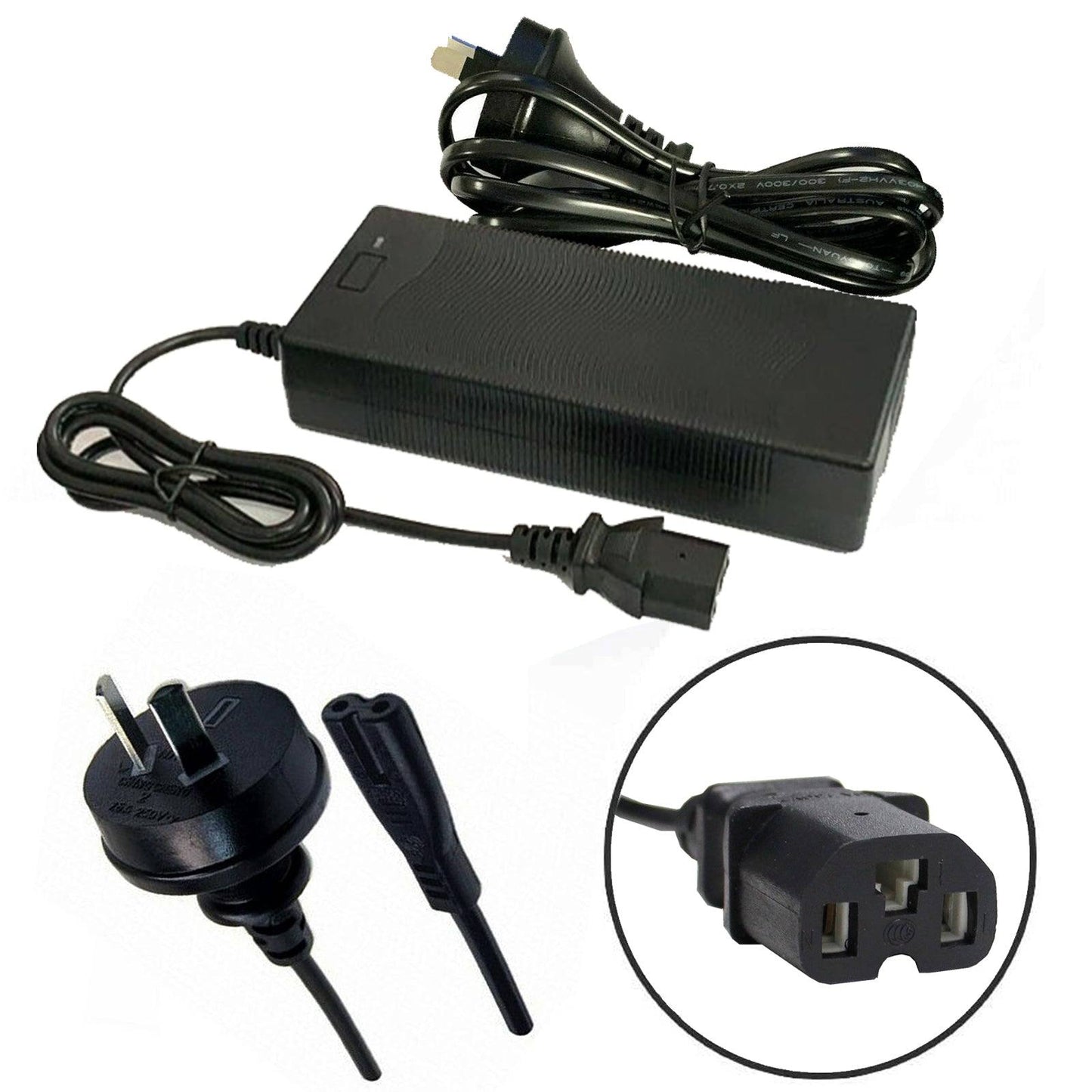 54.6V 2A Lithium Battery Power Adapter Charger For 48V Electric Bike S –  TDRMOTO