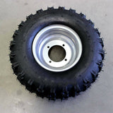 2pcs 18x9.5-8" Rear Wheel Tubeless Knobby Tyre & Rim For ATV Quad Dirt Bike - TDRMOTO