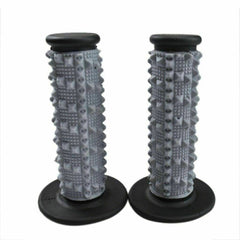 Black MX Motorbike Hand Grips Dirt Pit Quad Bike Handle bars 22mm 7/8" - TDRMOTO