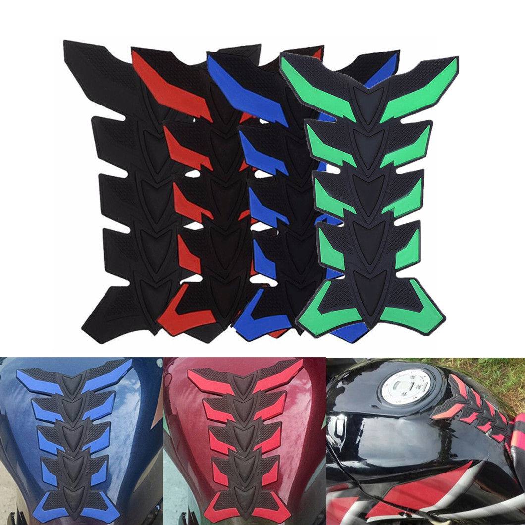 3D Rubber Motorcycle Fuel Tank Pad Protector Sticker Decal YAMAHA BMW KAWASAKI - TDRMOTO