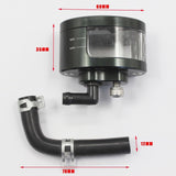 Universal Black CNC Motorcycle Front Brake Clutch Tank Master Cylinder Fluid Oil Reservoir Cup for Suzuki Yamaha Honda Kawasaki - TDRMOTO