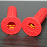 1 Pair Rubber Motorcycle Bicycle Hand Grip Handle Bar ATV QUAD Bike 7/8" 22MM - TDRMOTO