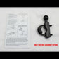 Adjustable Cell Phone GPS Holder Motorcycle Handlebar Mount 5V 1.5A USB Charger - TDRMOTO