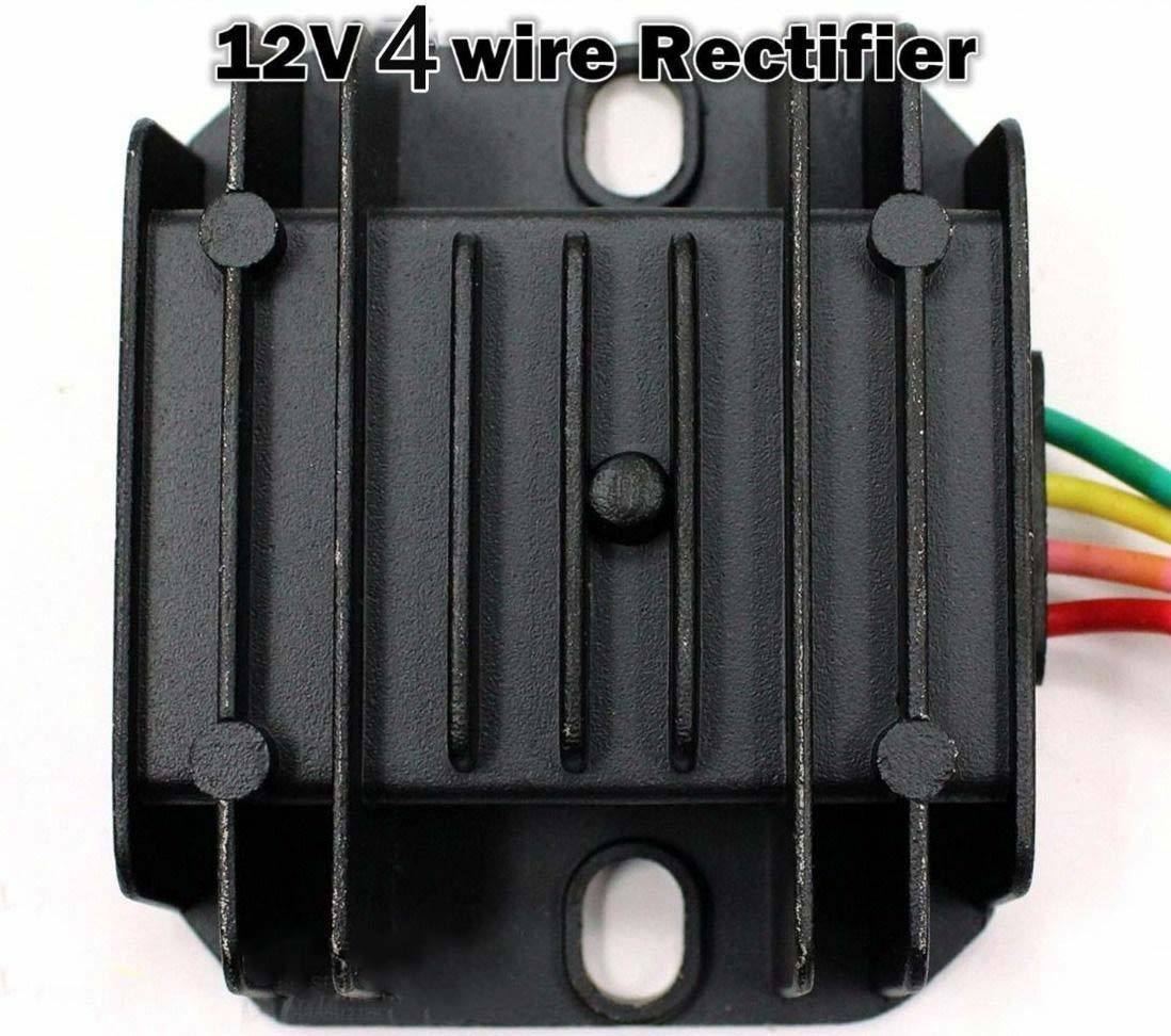 4 Pin Motorcycle Rectifier Voltage Regulator 150cc~250cc Dirt Quad Buggy Scooter - TDRMOTO