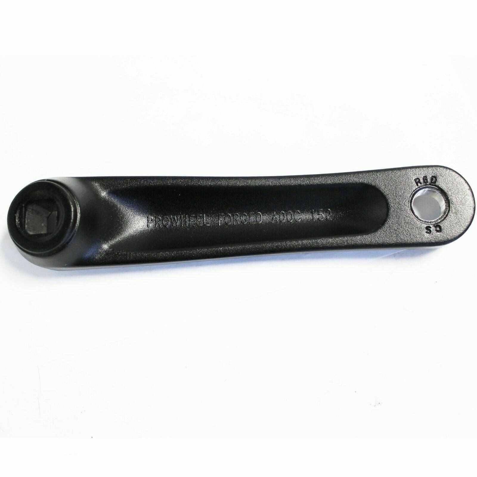Left Hand Bicycle Bike Crank Arm - Alloy - L/H Black - 152mm - TDRMOTO
