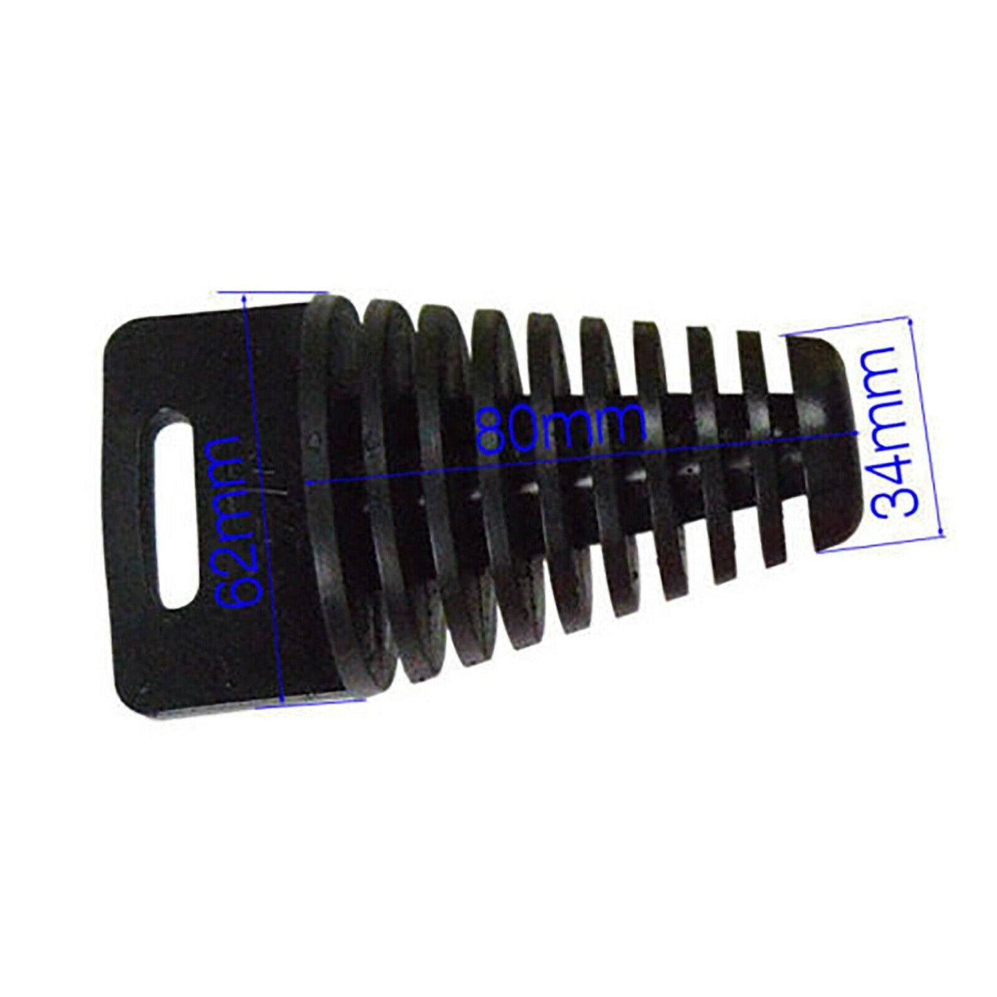 1 x Motorcycle Dirt Pit Bike ATV 34-62mm Exhaust Pipe Silencer Muffler Wash Plug - TDRMOTO