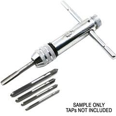Tap And Die Reversible T Bar Handle Ratchet Wrench M5-M12 Holder set Kit - TDRMOTO