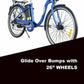 TDR 250W 26" Blue Electric Bike with 10Ah Lithium Ion Battery - TDRMOTO