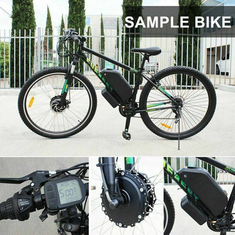 500W 27.5" Front Hub 48V 15Ah Battery Electric Bike Conversion Kit - TDRMOTO