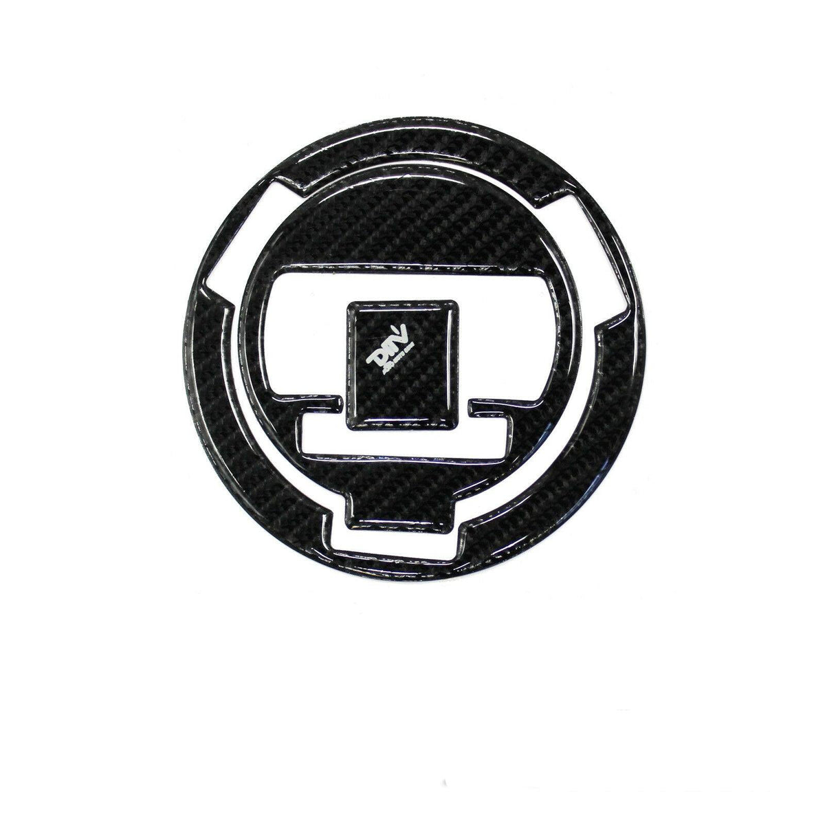 For BMW R1200GS F800 F650GS S1000RR HP2 Carbon Fiber Gas Cap Cover Sticker Decal - TDRMOTO
