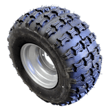 2pcs 18x9.5-8" Rear Wheel Tubeless Knobby Tyre & Rim For ATV Quad Dirt Bike - TDRMOTO