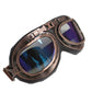 Motorcycle Vintage Style With Glasses Goggles Retro Harley Helmets For Men Women - TDRMOTO