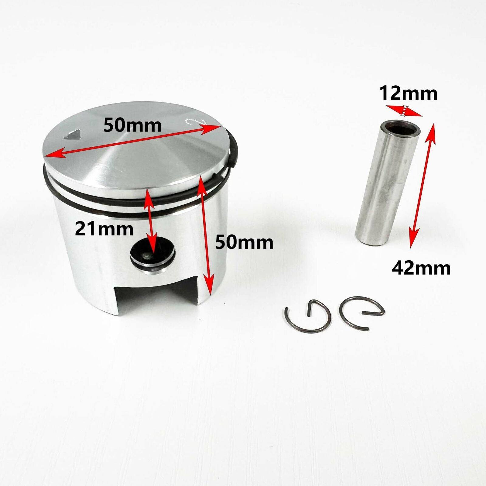 50MM Piston Ring Kit For 100CC Motorised Motorized Bicycle Push Bike Engine Kit - TDRMOTO