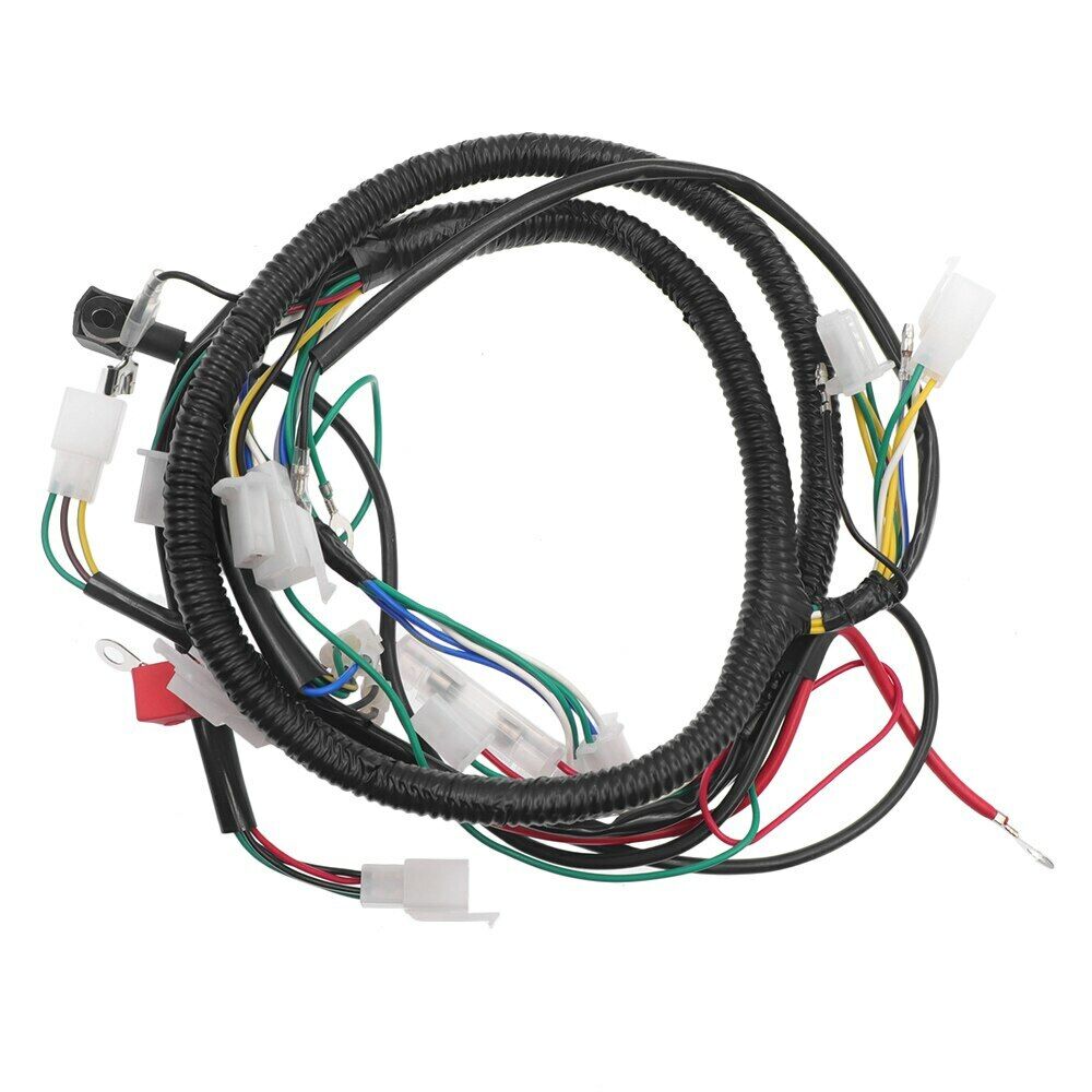 GY6 Engine Wiring Harness Loom For 125cc 150cc 250cc 300cc ATV Quad Buggy Dirt Bike