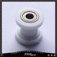 8mm White Pulley Chain Rollers Tensioner Atomik Pitpro Thumpstar DHZ Dirt Pit - TDRMOTO