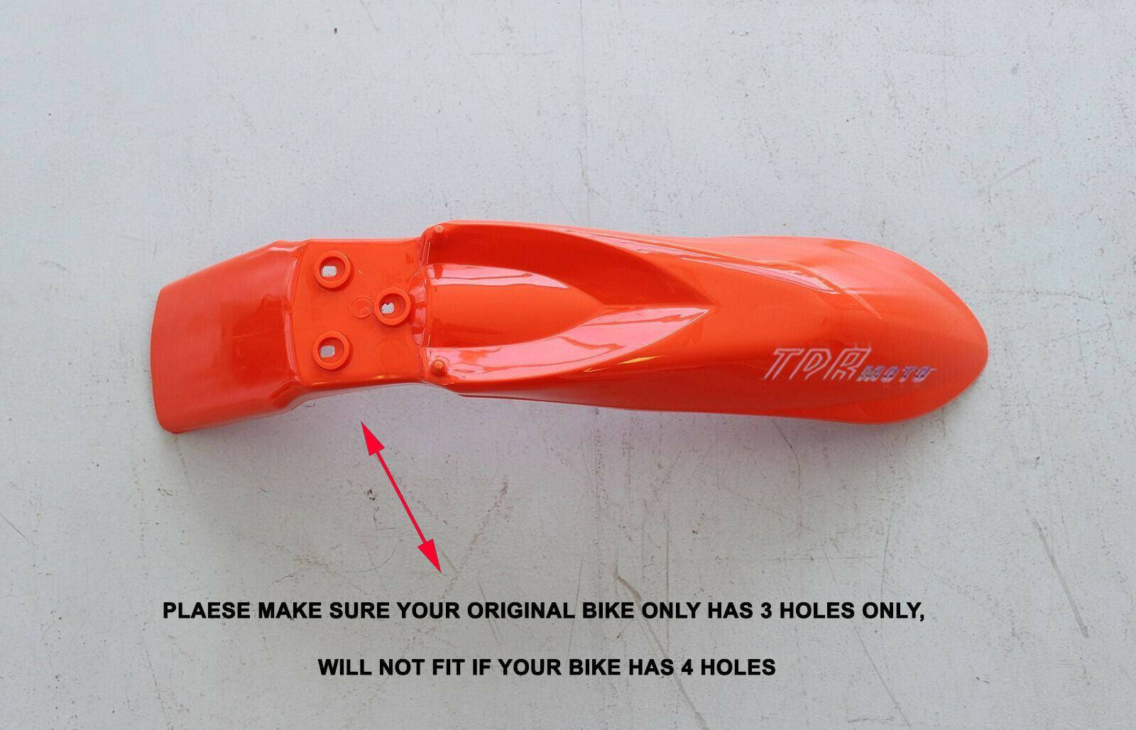 For Chinese Style Pit/Dirt Bike KTM250 Plastics Fender Fairing Body Cover -ORG - TDRMOTO