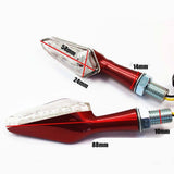 4pcs Motorcycle Indicators LED Red Turn Signal Fits Honda CB1300 CB 1300 R F - TDRMOTO