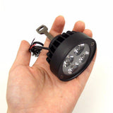 2x 4 LED Motorcycle Mirror Mount LED Driving Headlight Fog Spot Light Spotlight - TDRMOTO