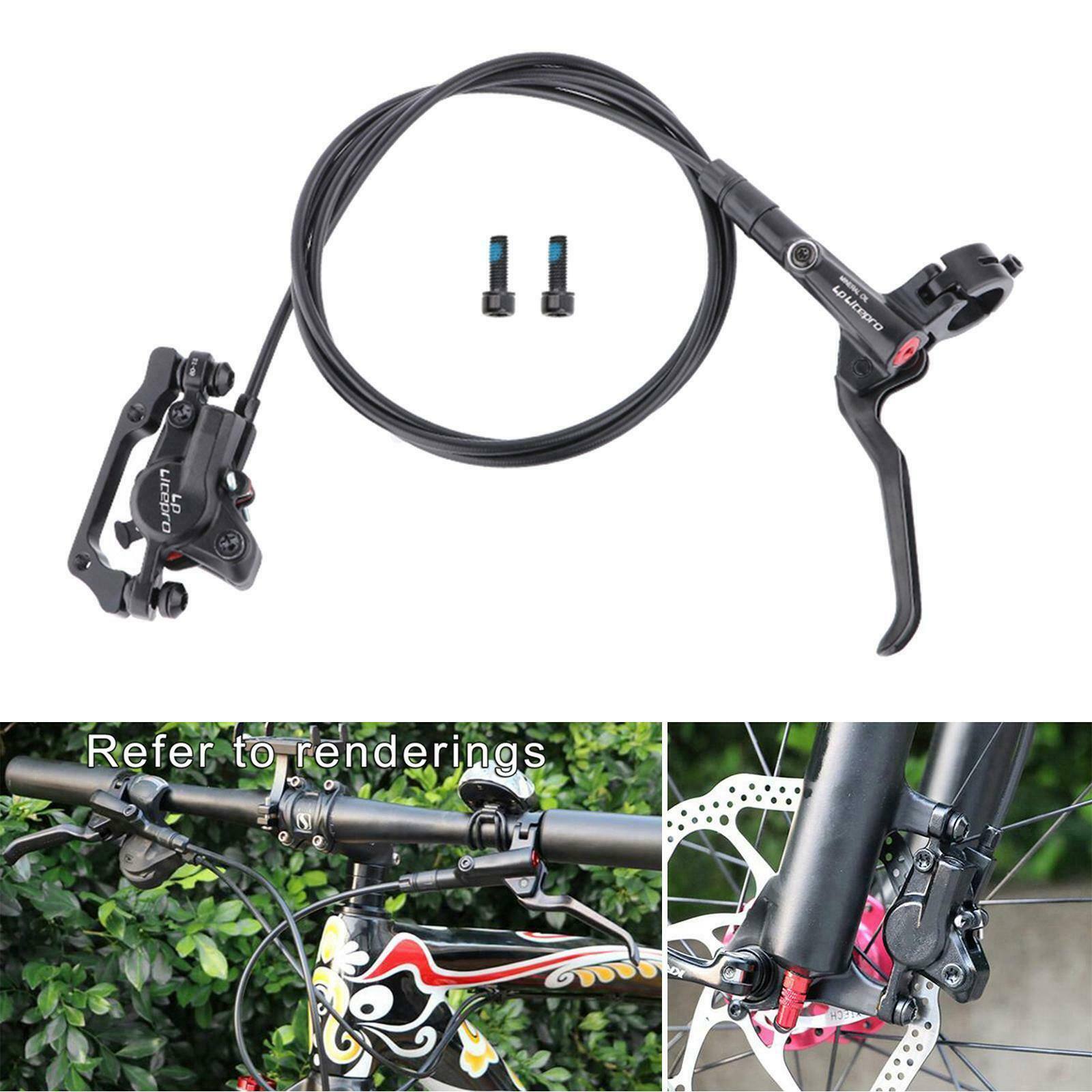 1600mm Bicycle Rear Hydraulic Brake Calliper Front Left Lever