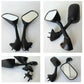 Black Motorcycle Side Mirrors For Yamaha YZF R1 2004 2005 2006 YZF-R1 - TDRMOTO