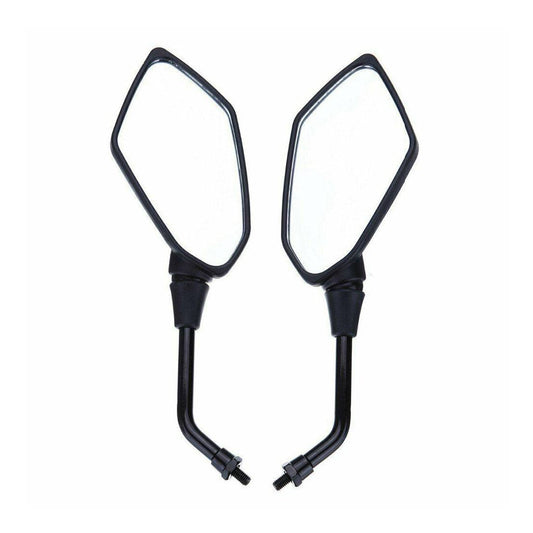 Motorcycle Black Rearview Mirrors For Kawasaki Z1000 Z750 Versys KLE 650 ZRX1100 - TDRMOTO
