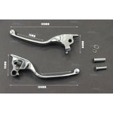 Chrome Brake & Clutch Levers for Harley 11/12/13 Road Glide Ultra FLTRU - TDRMOTO