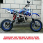 Apollo Plastic fairing STYLE Dirt Bike Motorcross Pit body fender orion 110 125 Blue - TDRMOTO