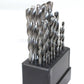 19pc Metric HSS DIN 388 RN Jobber Drill Bit M1.0 to M10 for Metal Aluminium Wood - TDRMOTO