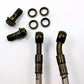750mm Motorcycle/Quad Bike/Bugy/GoKart Hydraulic Brake Line Hose Cable with M10 Banjo - TDRMOTO