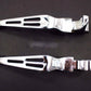 For Harley 96-03 XL 96-07 Dyna Touring 11-14 Softail Chrome Brake Clutch Levers - TDRMOTO
