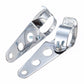 Chrome Headlight Mount Bracket For Motorcycles Fork Ear Bobber Racer 37mm-45mm - TDRMOTO