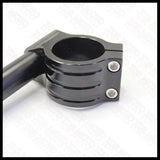 7/8" CNC 33mm Clip On Ons Fork Tube Handlebars Bar Regular Cafe Racer Adjustable - TDRMOTO