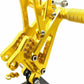CNC Adjustable Rearset Rear Set Foot Rest Peg Gold 2007-2008 YAMAHA YZF R1 07 08 - TDRMOTO