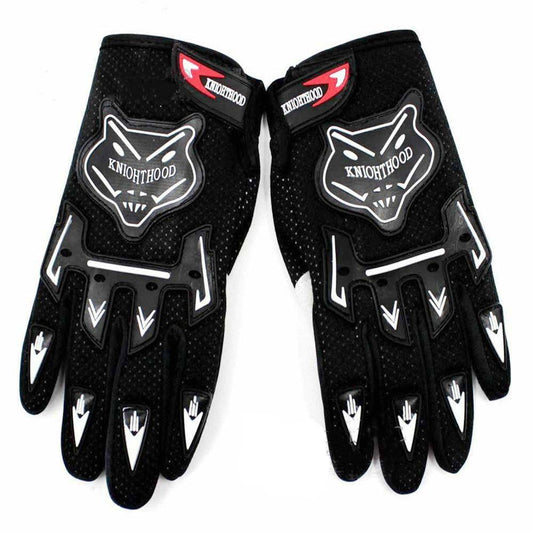 Adult Motocross MX Racing Gloves Off Road Riding Dirt Pit Trail Bike Atomik New Black - TDRMOTO