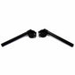 Pair Clip-On Black Handlebar 43 mm F Yamaha YZF-R6 1999 2000 2001 2002 2003 2004 - TDRMOTO