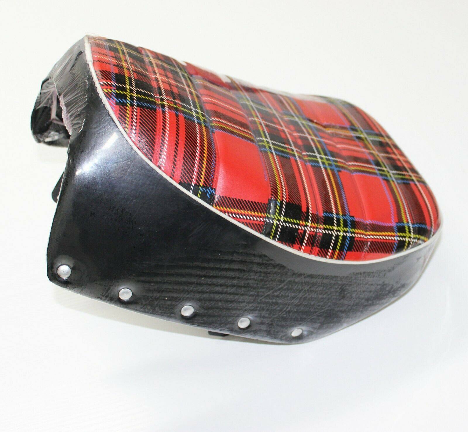 Honda Z50 Red Vinyl Cover Seat  for Honda Monkey Z50G Gorilla Bike - TDRMOTO