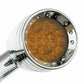 Chrome Metal 20Led Bullet Turn Signal Indicator Harley Sportster Softail Bobber - TDRMOTO