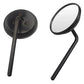 Motorcycle Rear View Mirrors Round Convex Clip-On Retro 22 25mm Mirror For Harley - TDRMOTO