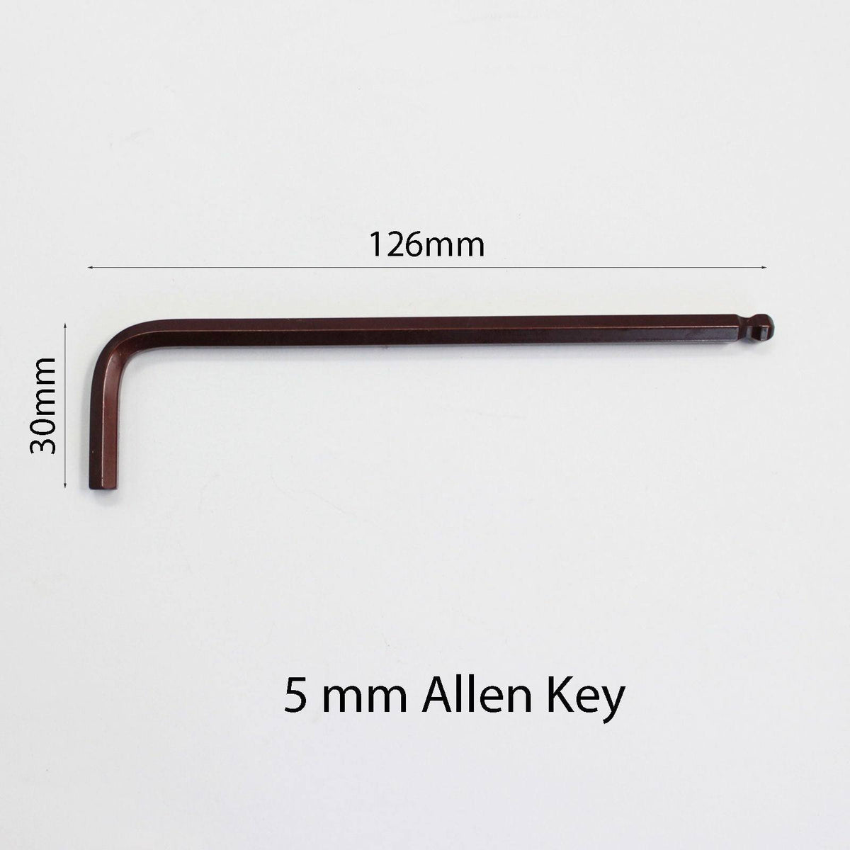 4mm / 5mm / 6mm QUALITY ALLEN BALL END LONG STEEL ARM HEX KEY KIT WRENCH METRIC - TDRMOTO