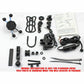 Adjustable Cell Phone GPS Holder Motorcycle Handlebar Mount 5V 1.5A USB Charger - TDRMOTO