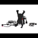 X-Bracket Motorcycle Bike Lever Mount Cellphone Holder USB Charger Cell Phone - TDRMOTO