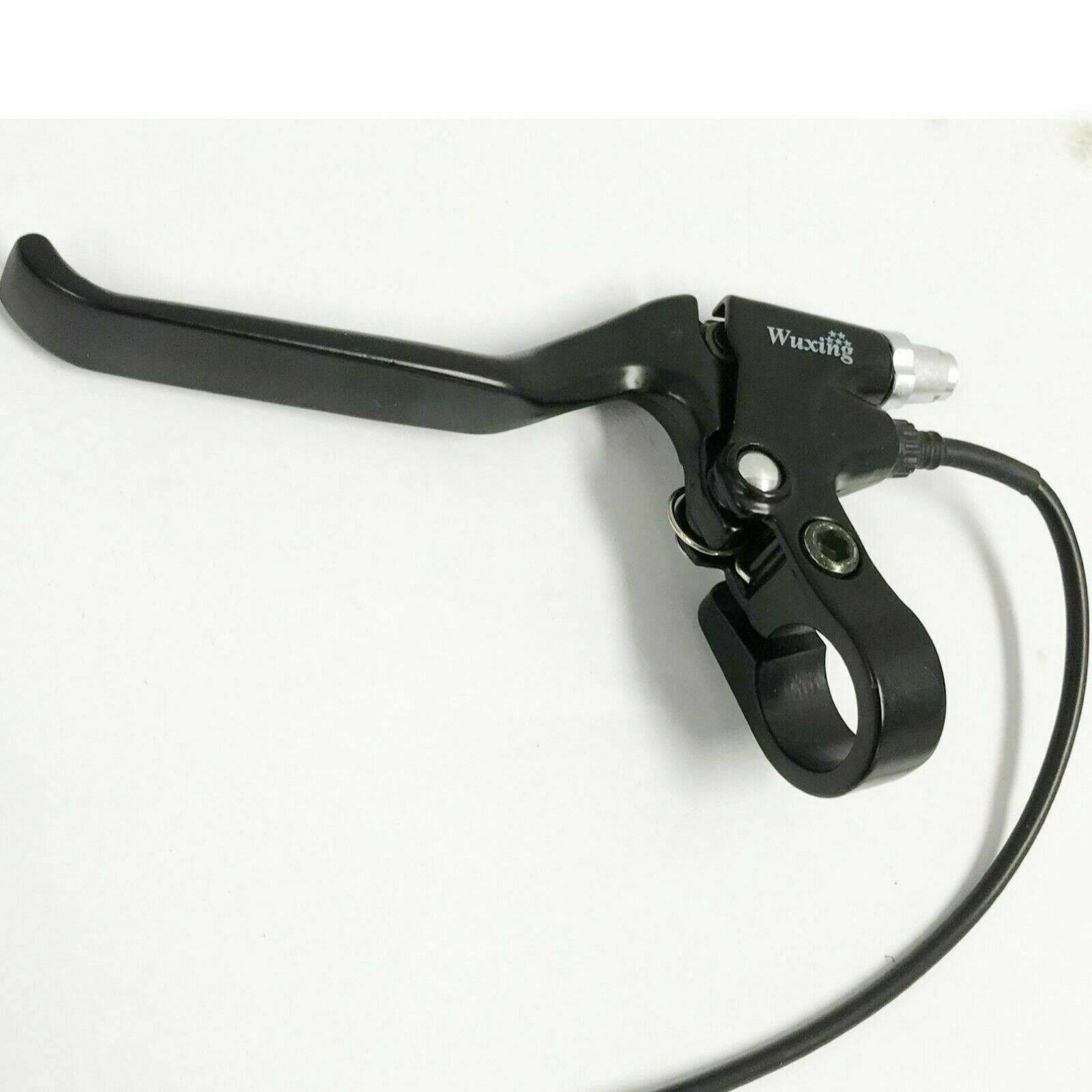 Left Hand Side eBike Wuxing Brake Lever with 3 Pins Female Waterproof Plug Connector - TDRMOTO