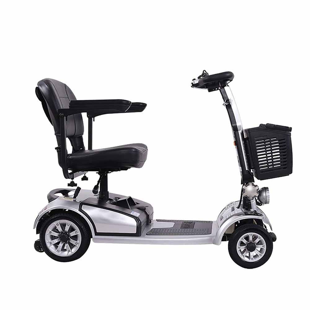 TDR Silver Mobility Scooter Foldable 350W 150kg Weight Capacity Heavy Duty - TDRMOTO