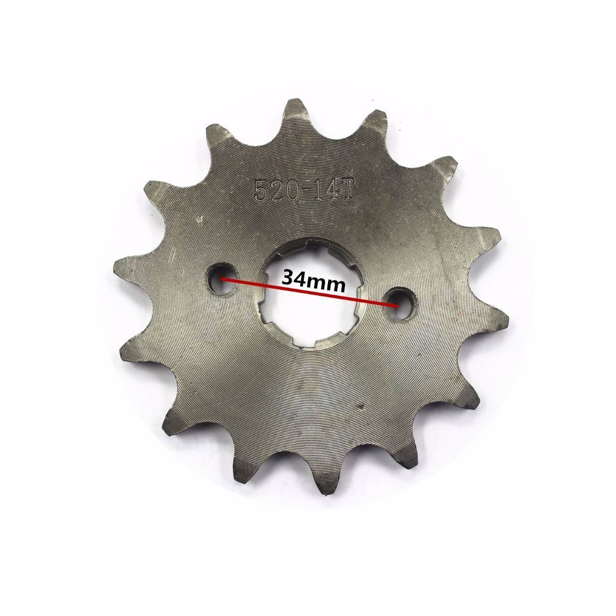520 14T 20mm Front Sprocket - TDRMOTO